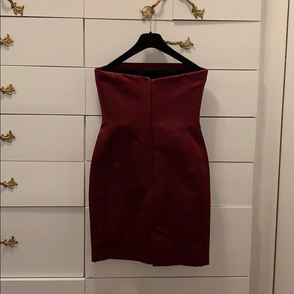 BNWOT Lanvin Strapless Dress with Built-In Corset - Picture 4 of 8